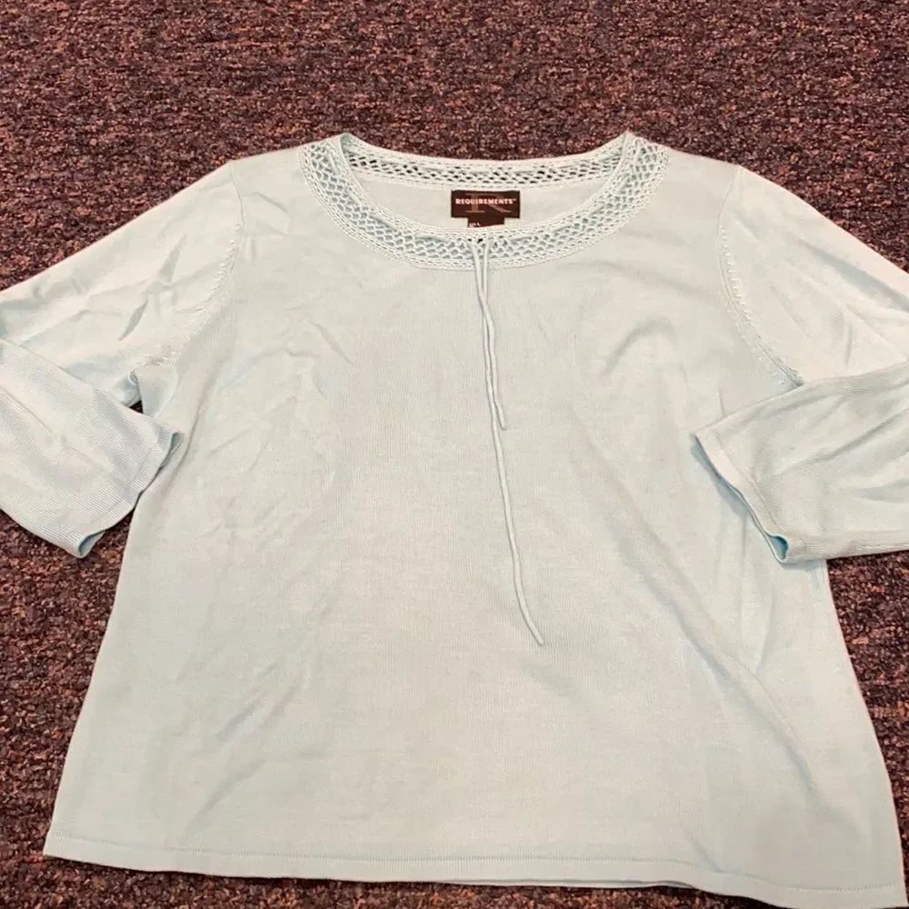Requirements Crotchet Top sz. L